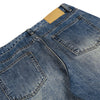 Men's Mid-Rise Straight-Leg Washed Denim Pants – Vintage Casual