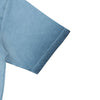Washed Cotton Boxy Cropped Crew Neck Tee