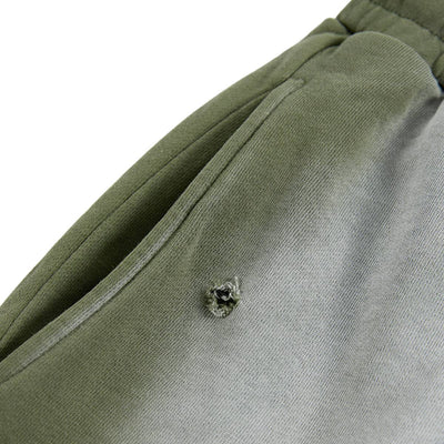 Distressed Spray Dyed Heavyweight Terry Sweat Shorts