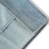 Washed Cut-Out Denim Vest