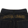 Vintage Embroidered Baggy Denim Jeans