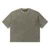 Snowflake Garment Dyed Waffle Knit Tee