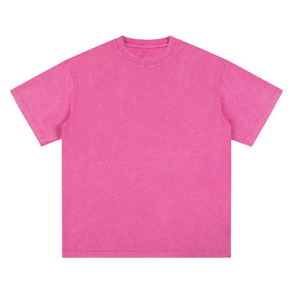 Washed Faded Baggy Cotton Tee 7.5oz