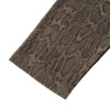 Vintage Snake Texture Waffle Long-Sleeve T-Shirt