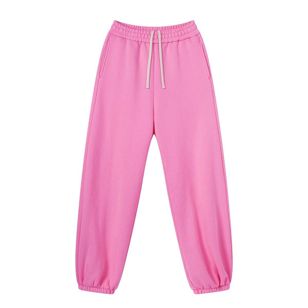 Oversized Snow Wash Fleece Joggers