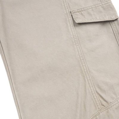 Minimal Washed Solid Wide Leg Barrel Pants