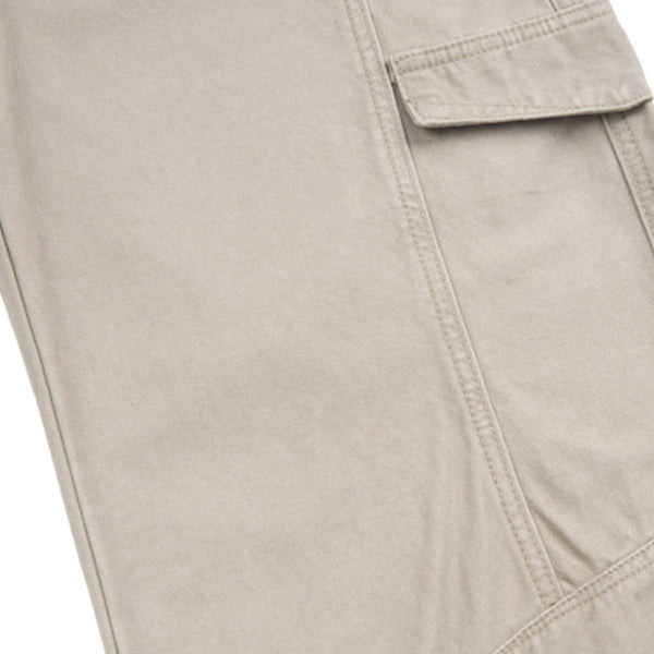 Minimal Washed Solid Wide Leg Barrel Pants