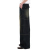 Washed Structured Heavy-Duty Straight-Leg Carpenter Jeans