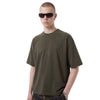 Oversized Boxy Fit Gradient Washed Heavy Cotton T-Shirt