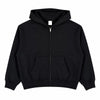 Boxy Cropped 340G Thermal Fleece Zip Hoodie