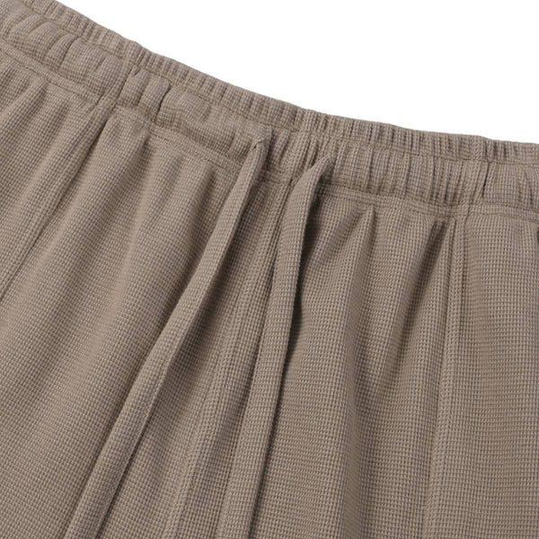 Premium Waffle Knit Side-Slit Shorts