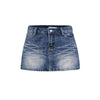 Women's Vintage Denim Mini Skirt