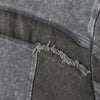 Patchwork Vintage Washed Short Sleeve Cotton Tee