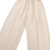 Solid Tint Linen-Blend Barrel Pants