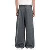 Plaid Wide-Leg Relaxed Baggy Unisex Casual Trousers