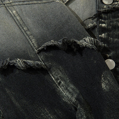 High Street Gradient Washed Denim Jacket