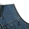 Classic Blue Washed Denim Vest