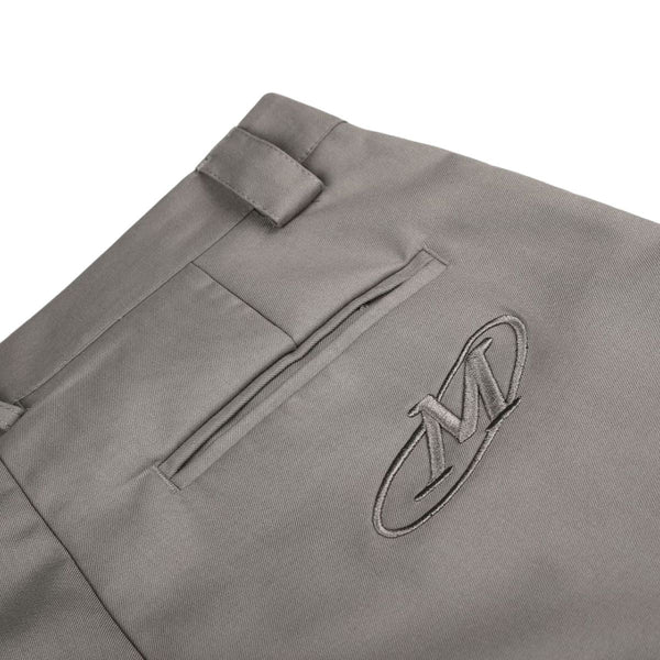 Quiet Luxury Pleated Straight-Leg Trousers