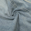 Men's Washed Distressed Denim Pants Vintage American Loose Wide Leg