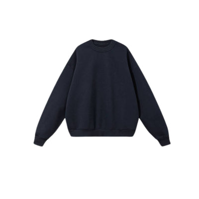 Heavyweight Fleece Boxy Drop ShoulderCrew Neck Sweatshirt