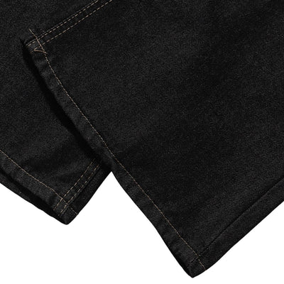 Vintage Black Straight Leg Jeans