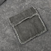 Vintage Washed Patchwork Short Sleeve Chest Pocket Tee