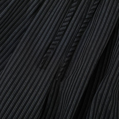 Vintage Striped Wide Leg Suit Trousers