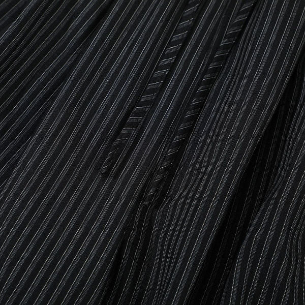Vintage Striped Wide Leg Suit Trousers