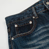 Classic Dark Wash High Waist Jeans