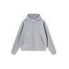 Vintage Boxy Full Zip Hooded Sweatshirt