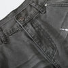 Wide Leg Banana Jeans Cat Whisker Painted Denim