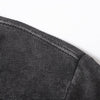 Vintage Washed Short Sleeve Textured Panel Design Tee