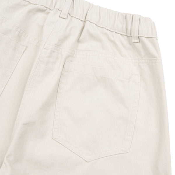 Relaxed Pleated Wide Leg Trousers