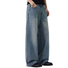 Light Blue Vintage Wash Baggy Jeans