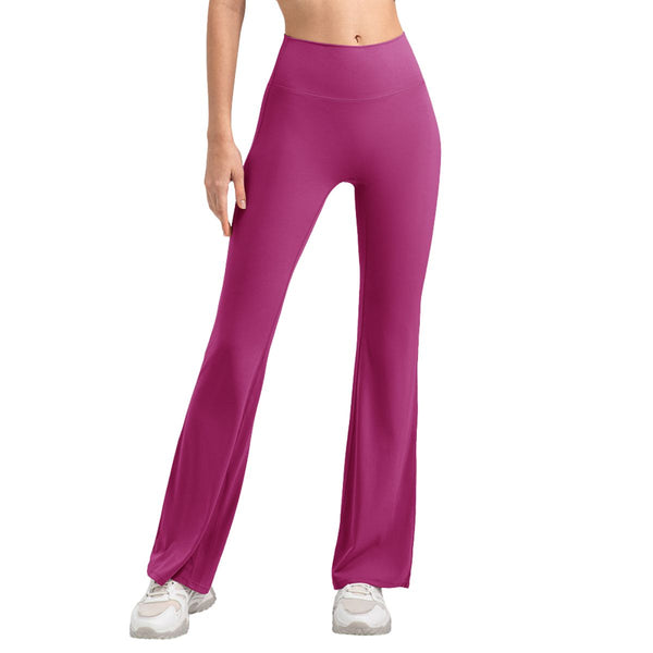 High Waist Micro Flare Yoga Pants for Women Moisture-Wicking Butt Lifting Gym & Yoga Leggings