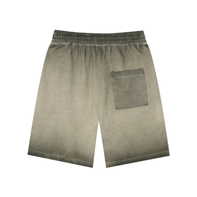 Vintage Washed Relaxed Fit Cargo Shorts