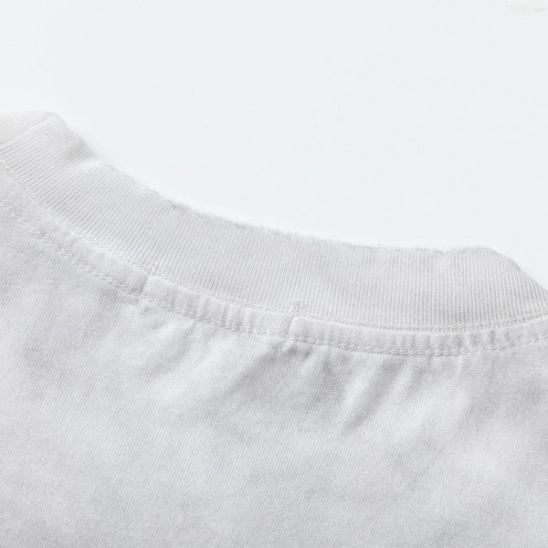 Designer Hand-Sprayed Vintage Washed Slim Crew Tee