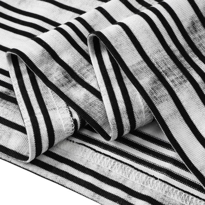 Vintage Dirty Dye Raglan Stripe Long Sleeve Tee