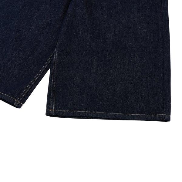 Vintage Loose Straight-Leg Denim Bermuda Shorts
