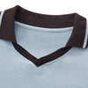 Vintage Waffle Colorblock Boxy Fit Heavyweight Polo T-Shirt