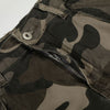 Camouflage Utility Wide Leg Adjustable Hem Pants