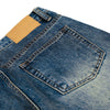 Men's Mid-Rise Straight-Leg Washed Denim Pants – Vintage Casual