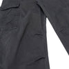 Washed Vintage Distressed High Waist Relaxed Wide Leg Draped Pants