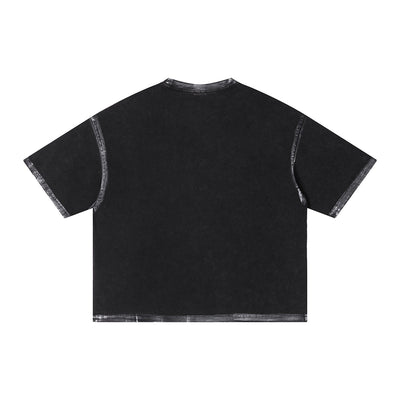 Retro Wasteland Painted Distressed T-Shirt