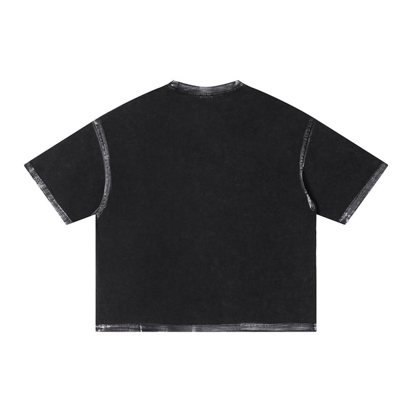 Retro Wasteland Painted Distressed T-Shirt