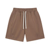 Solid Color Patchwork Short Pants