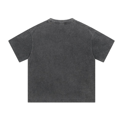 Vintage Washed Patchwork T Shirt 8oz-INNBLAC Fashion Apparel