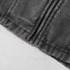 Streetwear Vintage Wash Denim Jacket