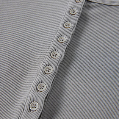 Vintage Washed Slim Fit Bodysuit Tee