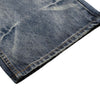 Vintage Washed Wide Leg Whiskered Jeans